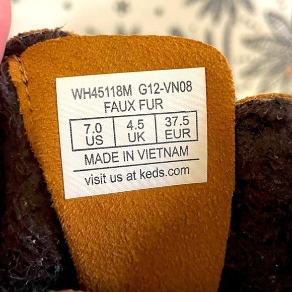 Keds leather suede lace up booties - Picture 13 of 14